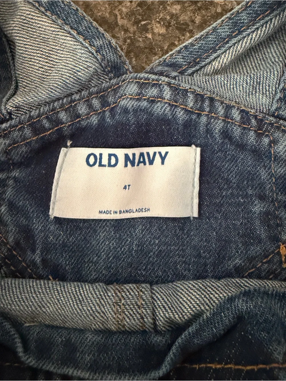 ⭐️Old Navy Blue Denim Short Overalls for Kids